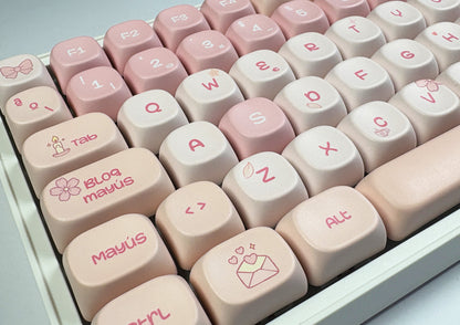 Teclas La Vida en Rosa  +  Niemi101 Blanco