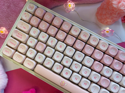 Teclas La Vida en Rosa  +  Niemi101 Blanco