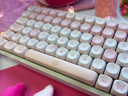 Teclas La Vida en Rosa  +  Niemi101 Blanco