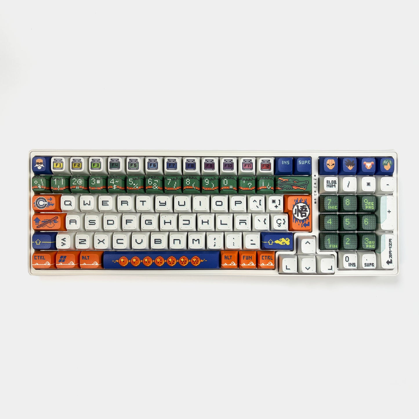 Teclas Bola 4 + Niemi101 Blanco