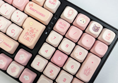 Teclas La Vida en Rosa  +  Niemi101 Negro