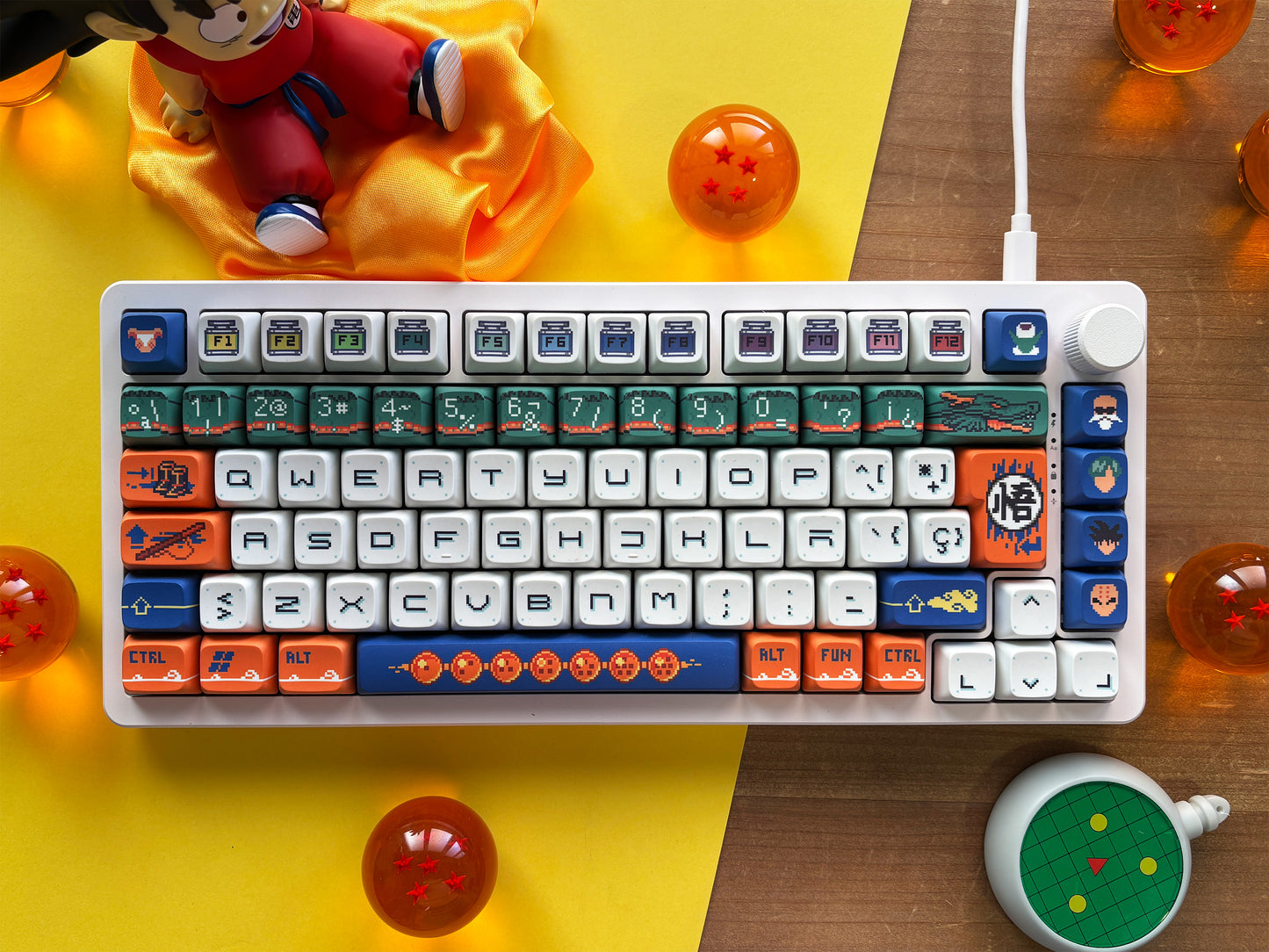 Teclas Bola 4 + Nyby83 Blanco