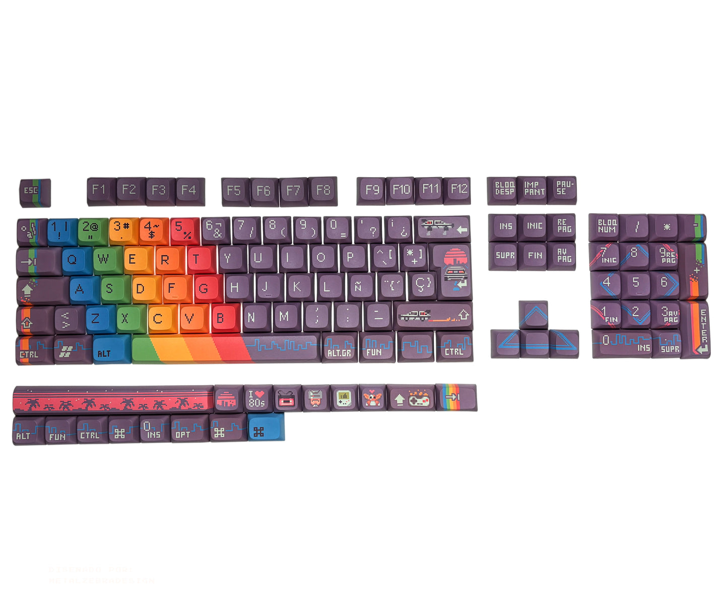 Teclas Goto83 + Teclado Niemi 101 Negro